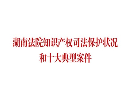 朱、李侵犯湘潭恒欣商業(yè)秘密案列入湖南十大知識(shí)產(chǎn)權(quán)典型案例